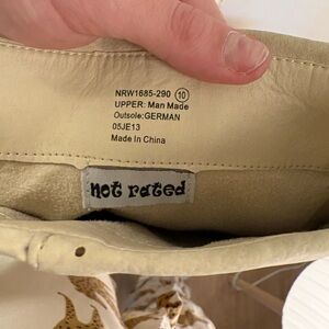 Not Rated Light Tan Footwear